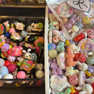 Easter Beads - Assorted Colors & Designs for Crafting & Decorations