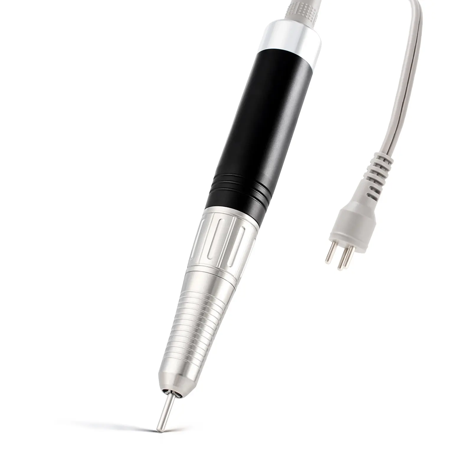 Nail Drill Handpiece Compatible with KUPA KP55, KP60, KP5000, UP-200, 30,000RPM Professional Nail Drill Handle Replacement 3 Pins for Manicure Art Tool, Low Noise and Smooth (Only Handpiece)