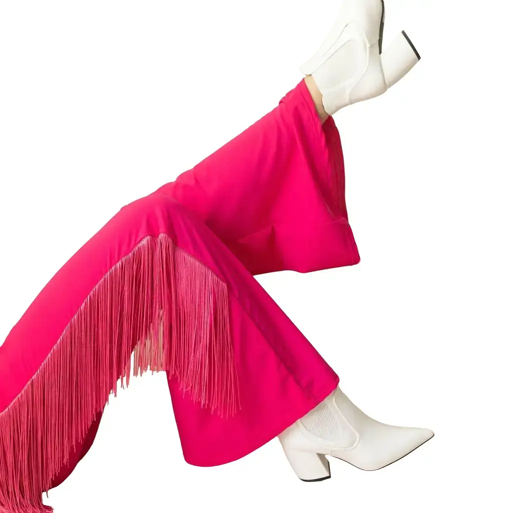 Fringe Bell Bottom Pants Cowgirl Rodeo Style