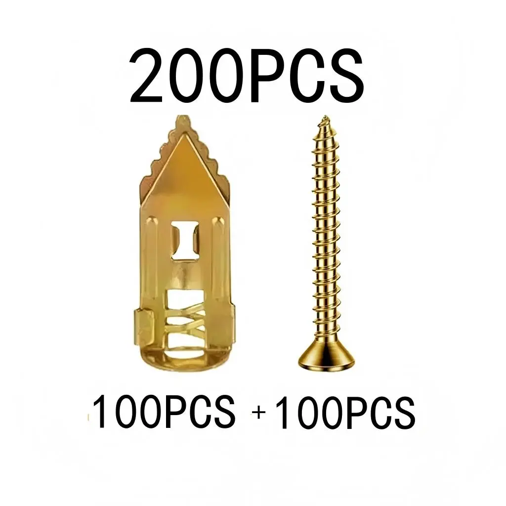 200 PCS Drywall Self Drilling Anchors 