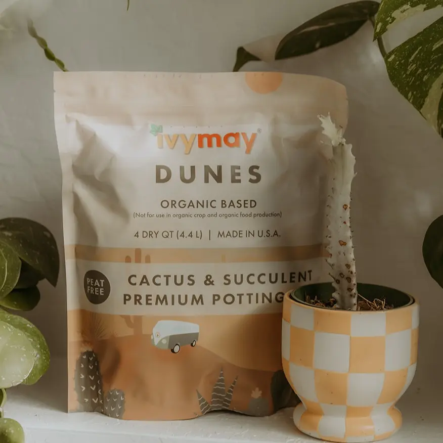 IvyMay "Dunes" Peat-Free Cactus & Succulent Potting Mix