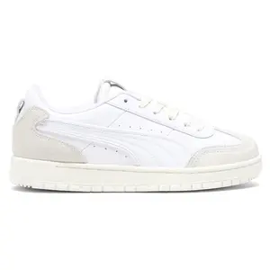 PUMA Womens Premier Court Lace Up Sneakers Shoes Casual - White