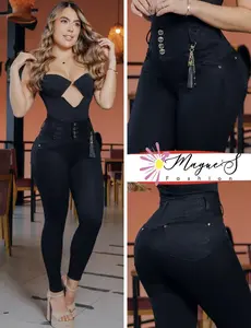 J121-8728-Push Up Colombian Jeans J121-8728-Push Up Colombian Jeans
