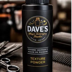 Dave's Magic Texturizing Powder for Style and Volume - Poudre Coiffante Polvo de Peinado Texture Powder