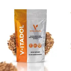 V-ITADOL The combination of glucosamine sulfate, sarsaparilla, and MSM as natural ingredients  Healthcare  Supplement