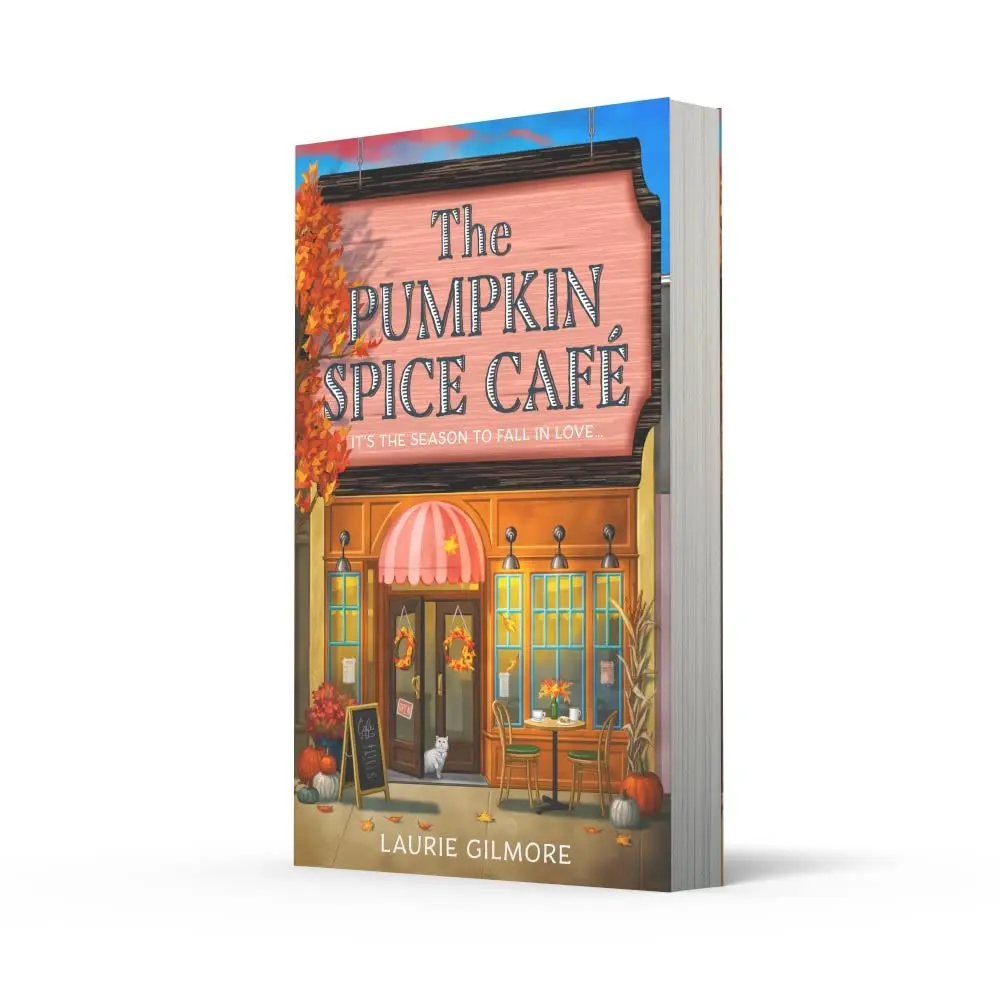 The Pumpkin Spice Café by Laurie Gilmore | Cozy Small-Town Romance & BookTok Love Story -- Paperback Book