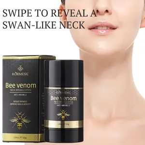 Neck Smoothing & Firming Care Stick, hydrates and moisturizes to fade neck lines, relieves skin dryness, boosts skin elasticity, portable skincare balm, suitable for all skin types