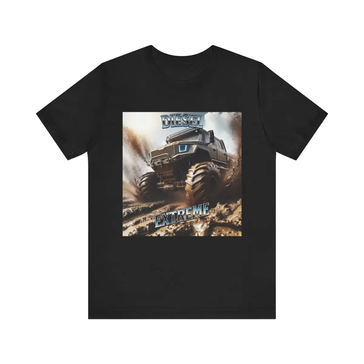 Diesel Extreme Monster Truck - Unisex Jersey Short Sleeve Tee