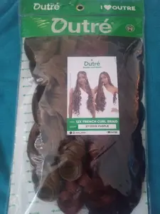 OUTRE Curl Braiding Hair 12x FRENCH CURL BRAID