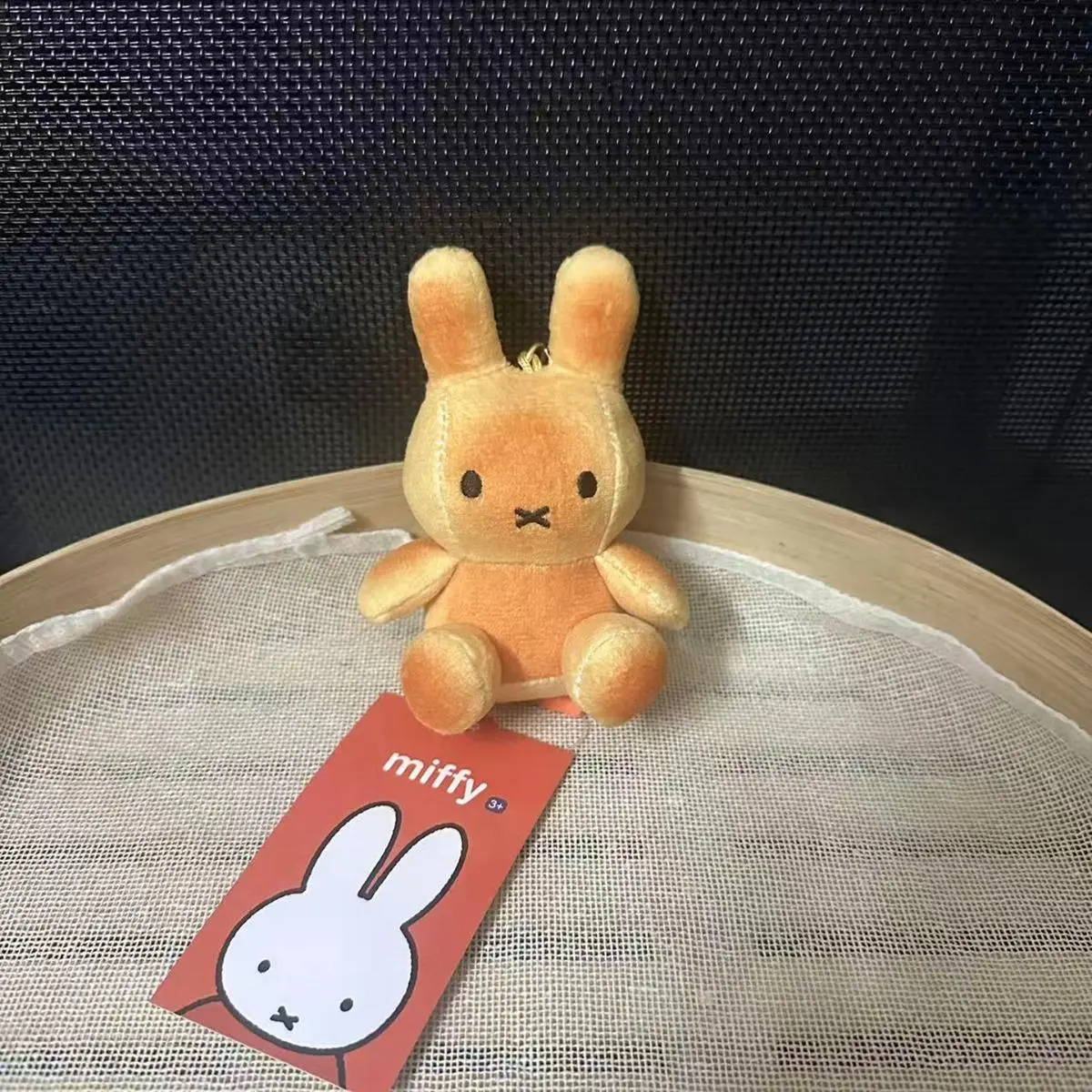Miffy Cute Plush Toys Buttered Bread Miffy Rabbit Dolls BirthdayPresents Keychains Bags Decorations The BestGifts for Friends