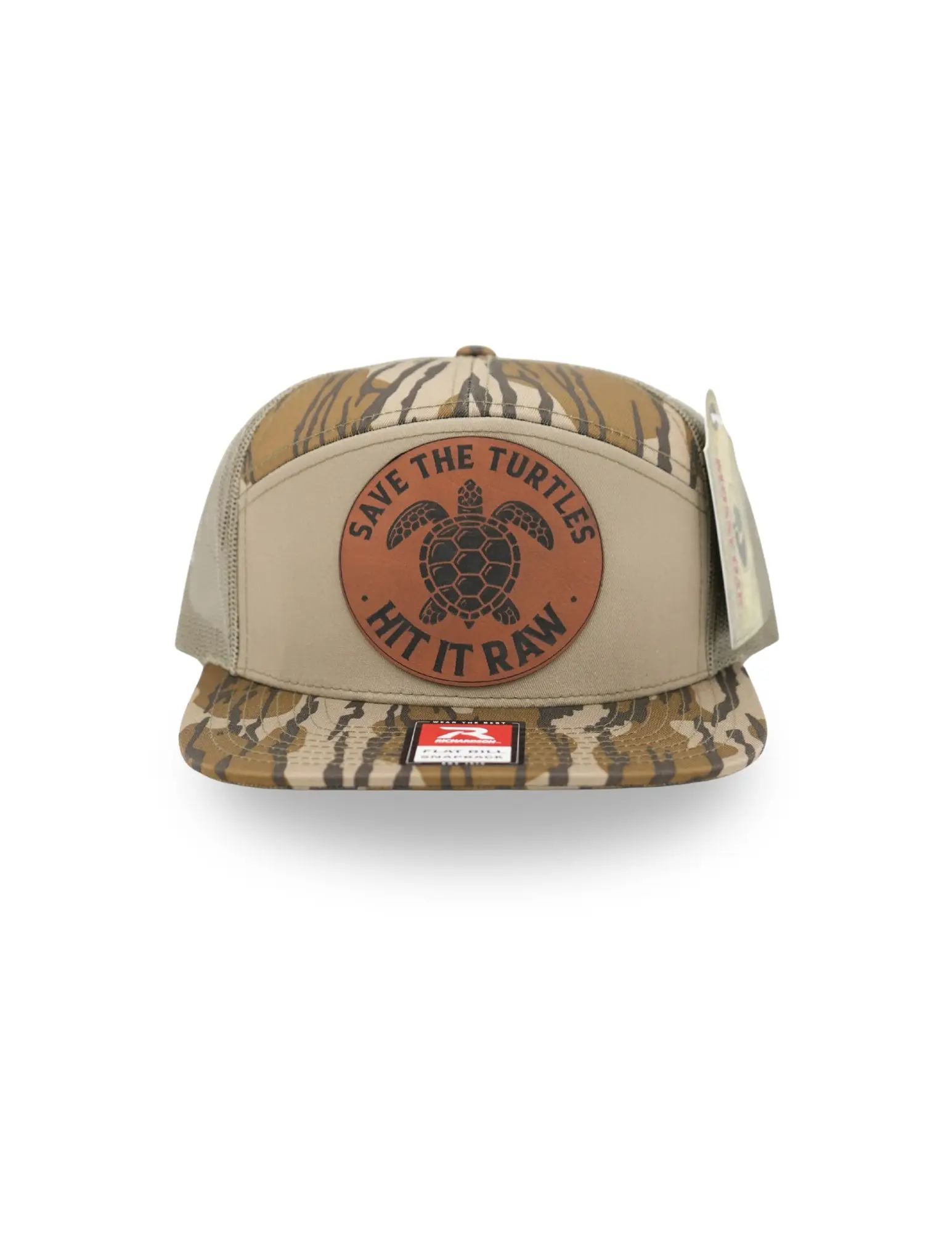 Save The Turtles Hit It Raw Patch Hat