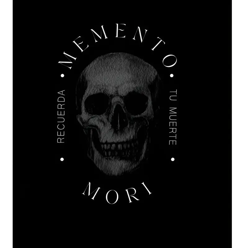 Memento Mori: Recuerda tu Muerte Numbered Softcover Book (Spanish Edition) - Inspirational Masculinity Reflections, Strength, Storm-Calming Words, Soothing Literature, Daily Guidance