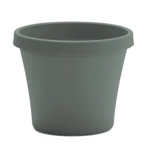 Bloem Terra Resin Planter Pot - Drainage Holes, Lightweight and Durable, Indoor and Outdoor Plants, Gardening