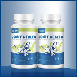 2×TSKOU Shark Chondroitin Tablets for Dogs And Cats | Joint Health Supplement for All Ages | 200 Tablets | Pet Supplement | With Chondroitin, Glucosamine & Collagen