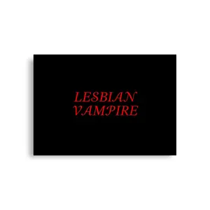 Lesbian vampire poster