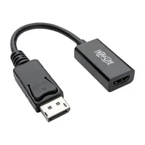 Tripp Lite 6 in. Display Port to HDMI Converter 4K 1.2 to HDMI Video Adapter