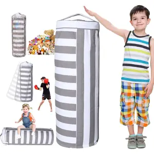 Stuffed Animal Storage Bean Bag Cover for Kids Great for Organizing Plush Toys Perfect for Playroom Bedroom Best Gift for Kids
