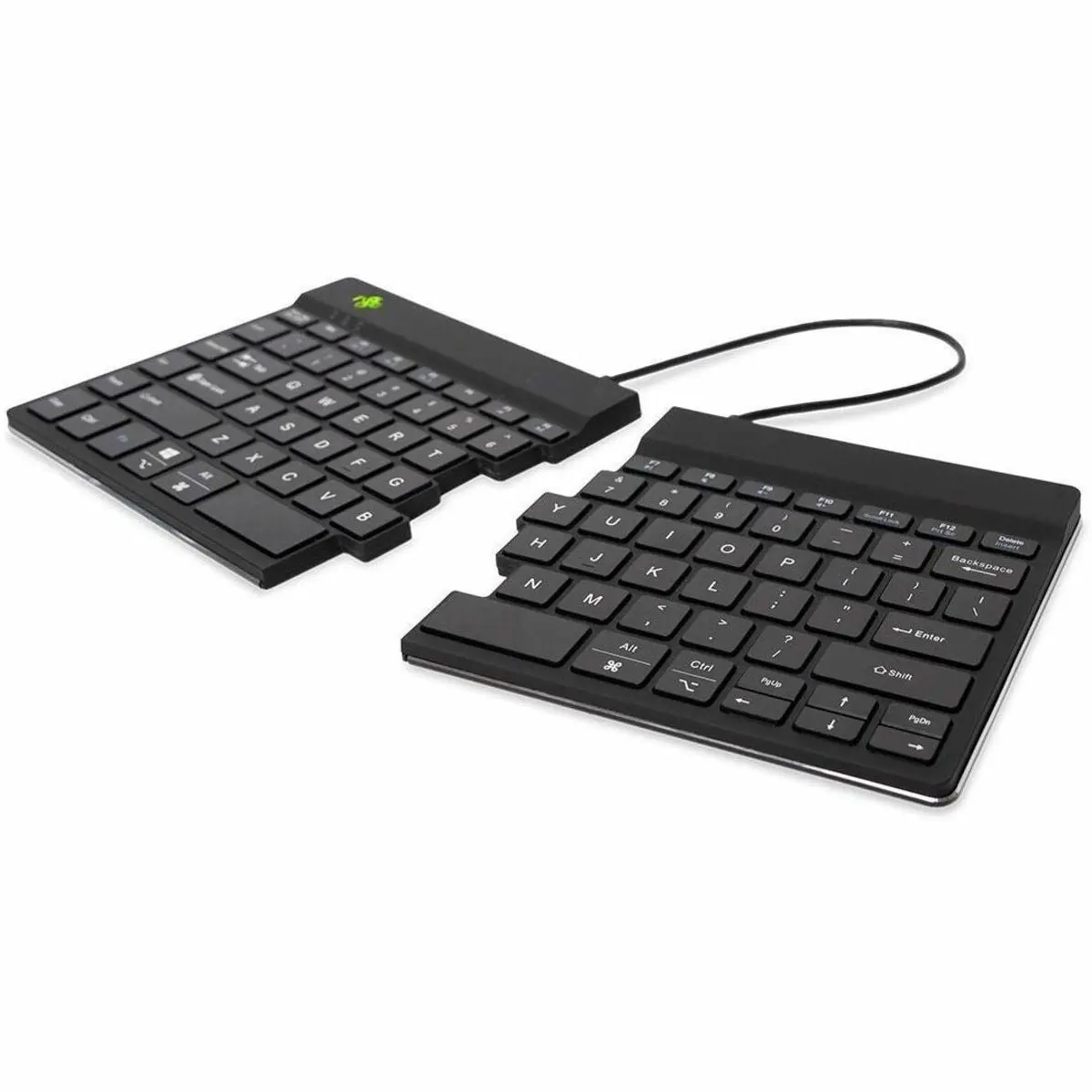 R-Go RGOSBUSWLBL Ergonomic Keyboard with Split Keyboard, Break Light, Qwerty & Bluetooth
