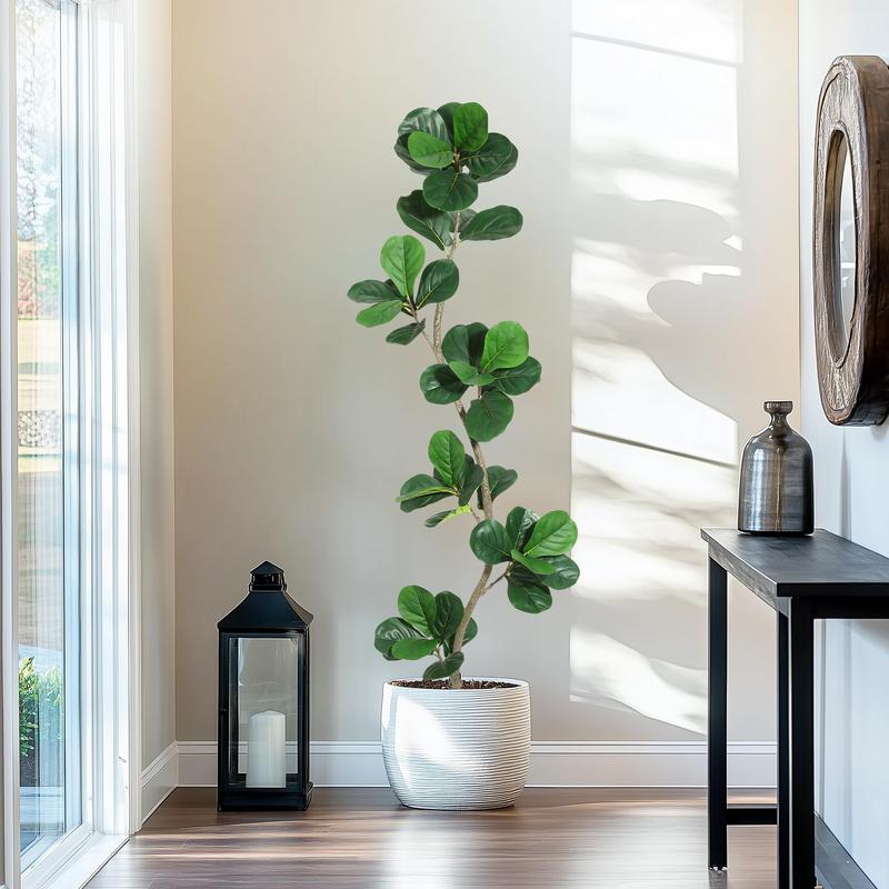 【Restock Sale】GARVEE Discover the elegance of GARVEE Artificial Rubber Trees available in 5ft, 6ft, and 7ft heights, perfect for enhancing indoor spaces with a touch of greenery and sophistication.