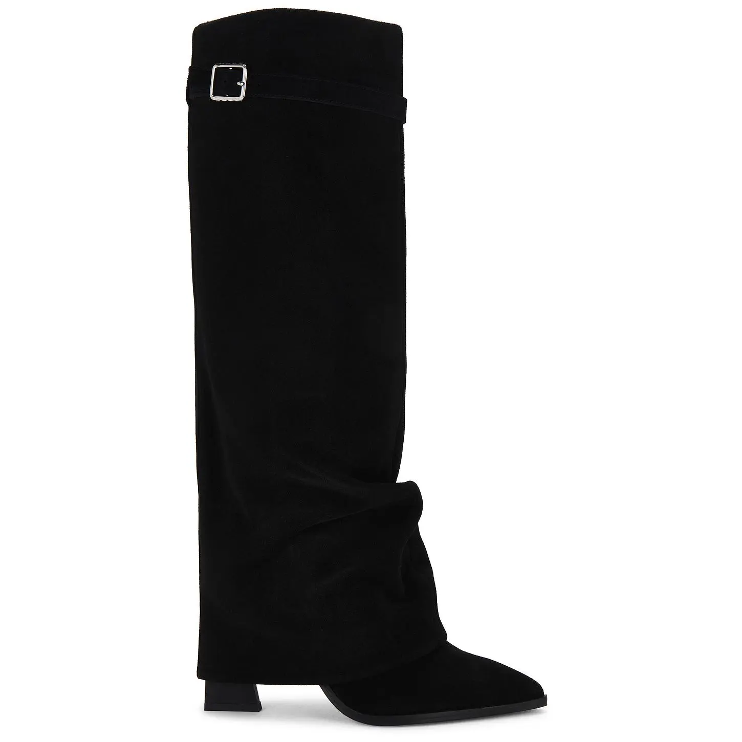 Free People Felicity Foldover Boot in Black