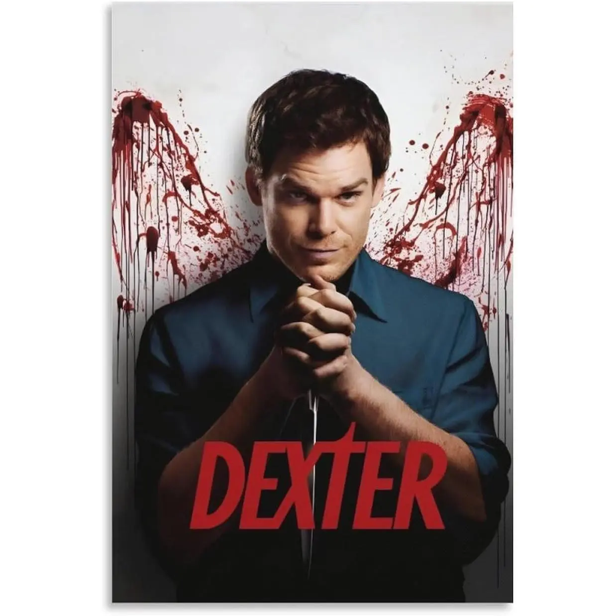 Dexter Artistic Canvas Poster Print - Aesthetic Home Decoration Artwork for Living Room, Bedroom