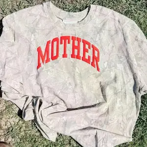 Red Varsity Mother Camo T-Shirt, Vintage Wash Graphic Tee, Southern Country Mom Streetwear, Casual Outdoor Apparel, Trendy Mother's Day Gift