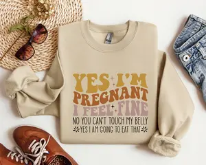 Yes I Am Pregnant Shirt, Funny Pregnancy Shirt, New Mom T shirt, Mom to Be Gift, Pregnancy Announcement Shirt, Gift For Pregnant