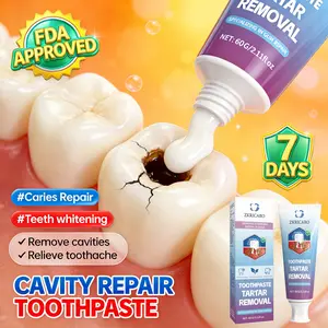 ZKRICARO Anti-Cavity Repair Toothpaste FDA Approved Repairs Cavities Removes Tartar Regenerates Enamel Relieves Toothache Protects Oral Health