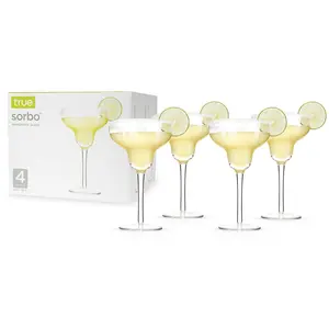 True Set of 4 Margarita Glasses