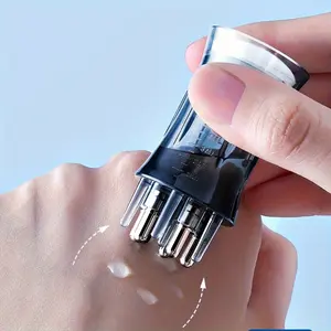 2pcs Creative Mino Scalp Applicator, Scalp Fluid Refill Massage Comb, Head Essential Oil Infusion Roller Ball Applicator