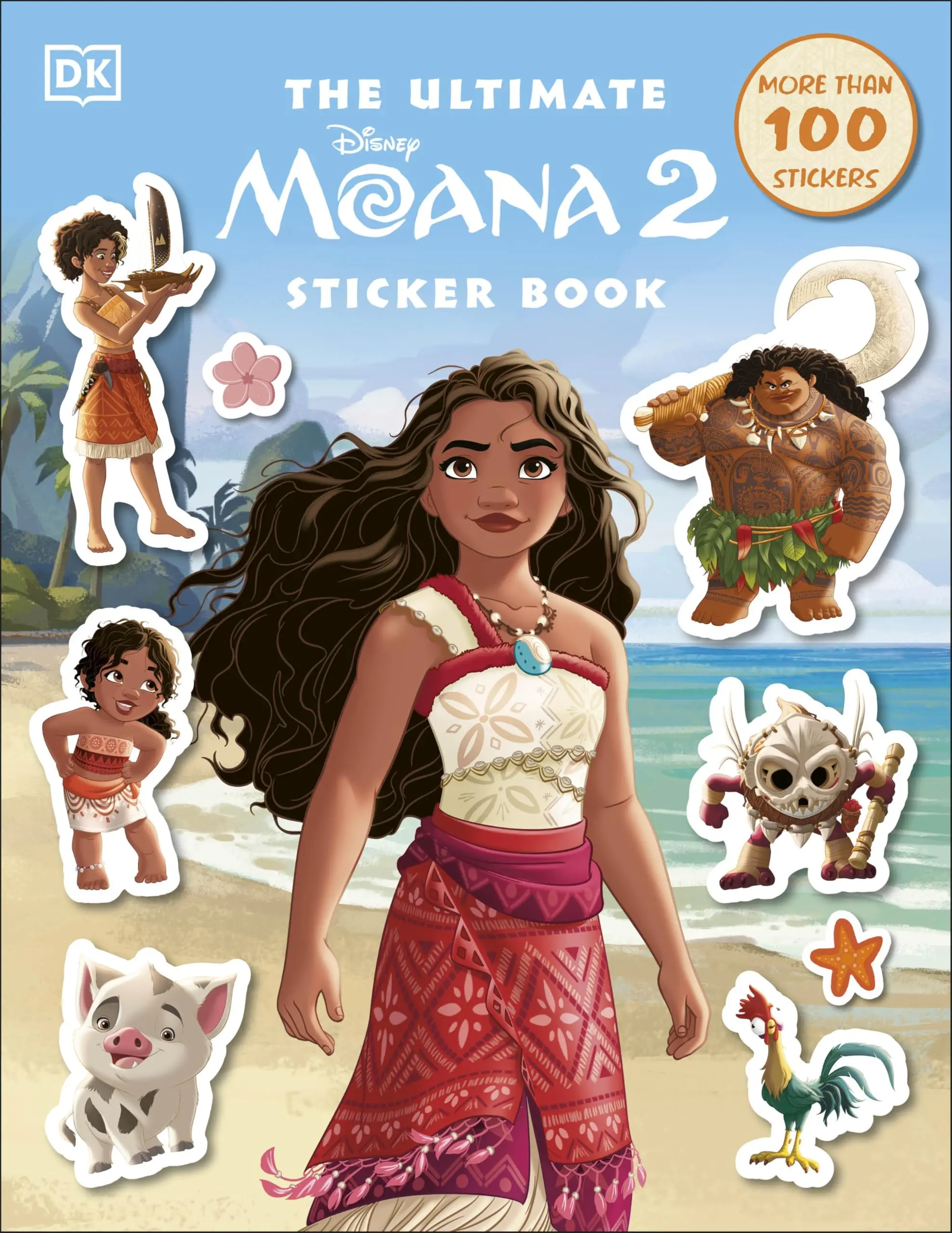 Disney Moana 2 Ultimate Sticker Book -- Ruth Amos - Paperback