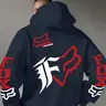 Men's Fall Winter Hooded Sweatshirt, Letter Print, Drawstring and Kangaroo Pocket Design, Casual Street Fashion