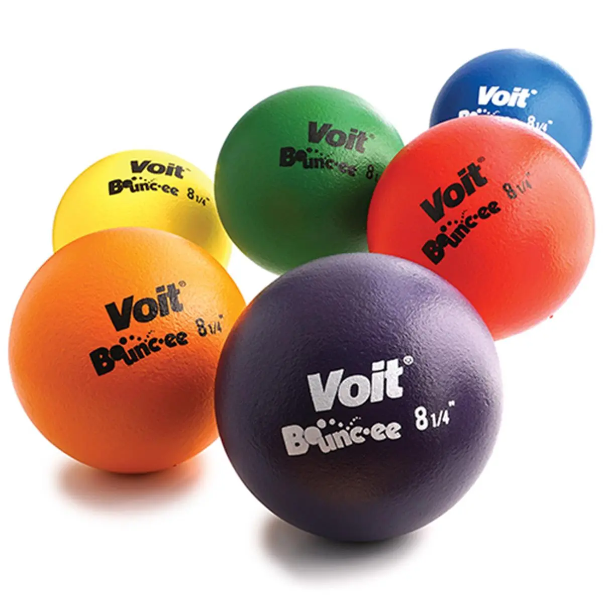 Voit 8.25 in. Bouncee Foam Balls Prism Pack, High-Quality Process Sports Equipment for Exercise, Training Activities