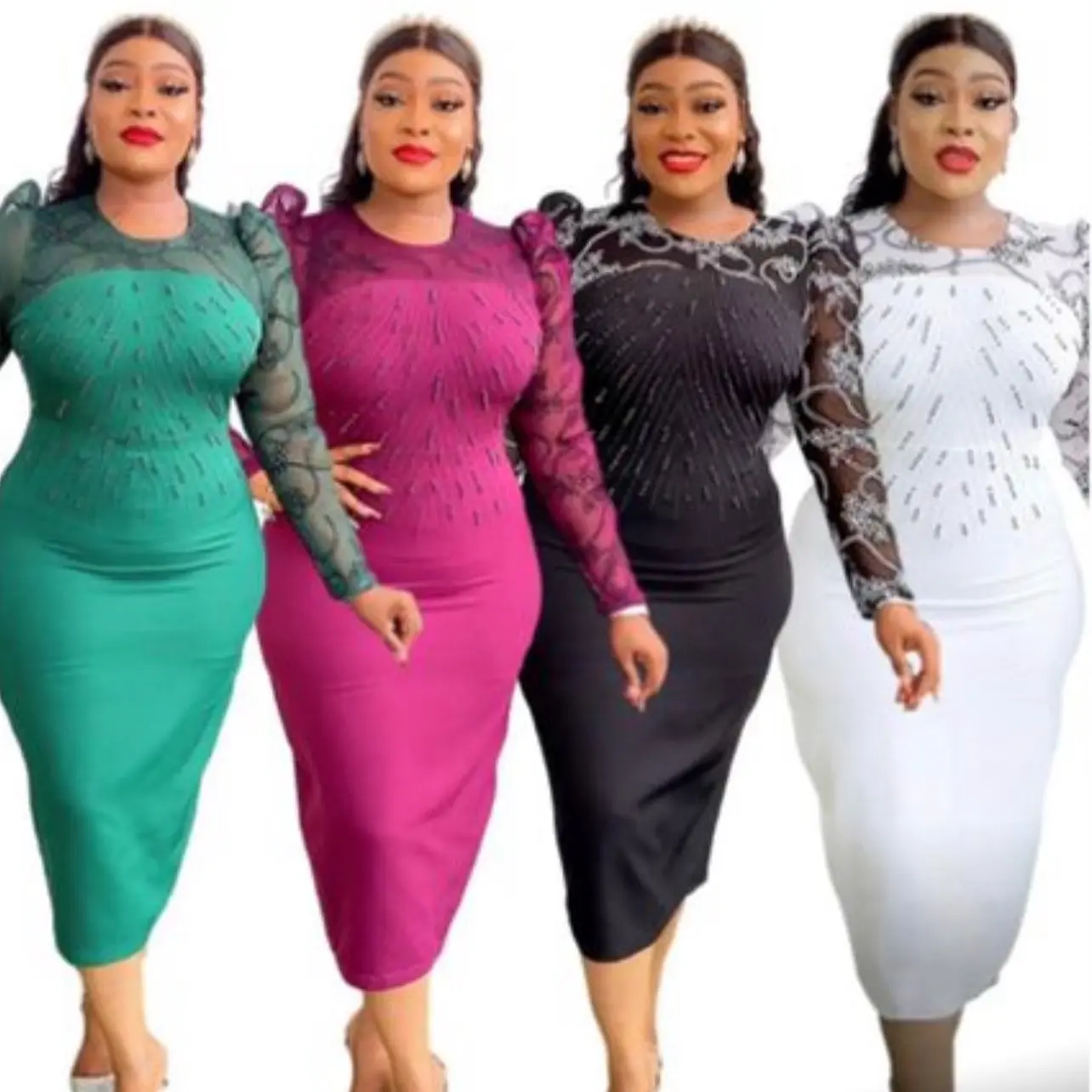 Elegant African Wedding Dresses for Women