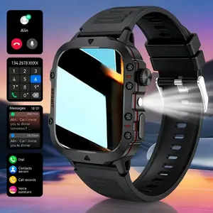 Multifunctional Smart Watch with LED Light, Fashion Digital Watch with Multiple Sports Modes, Wireless Call Custom Photo Health Tracker