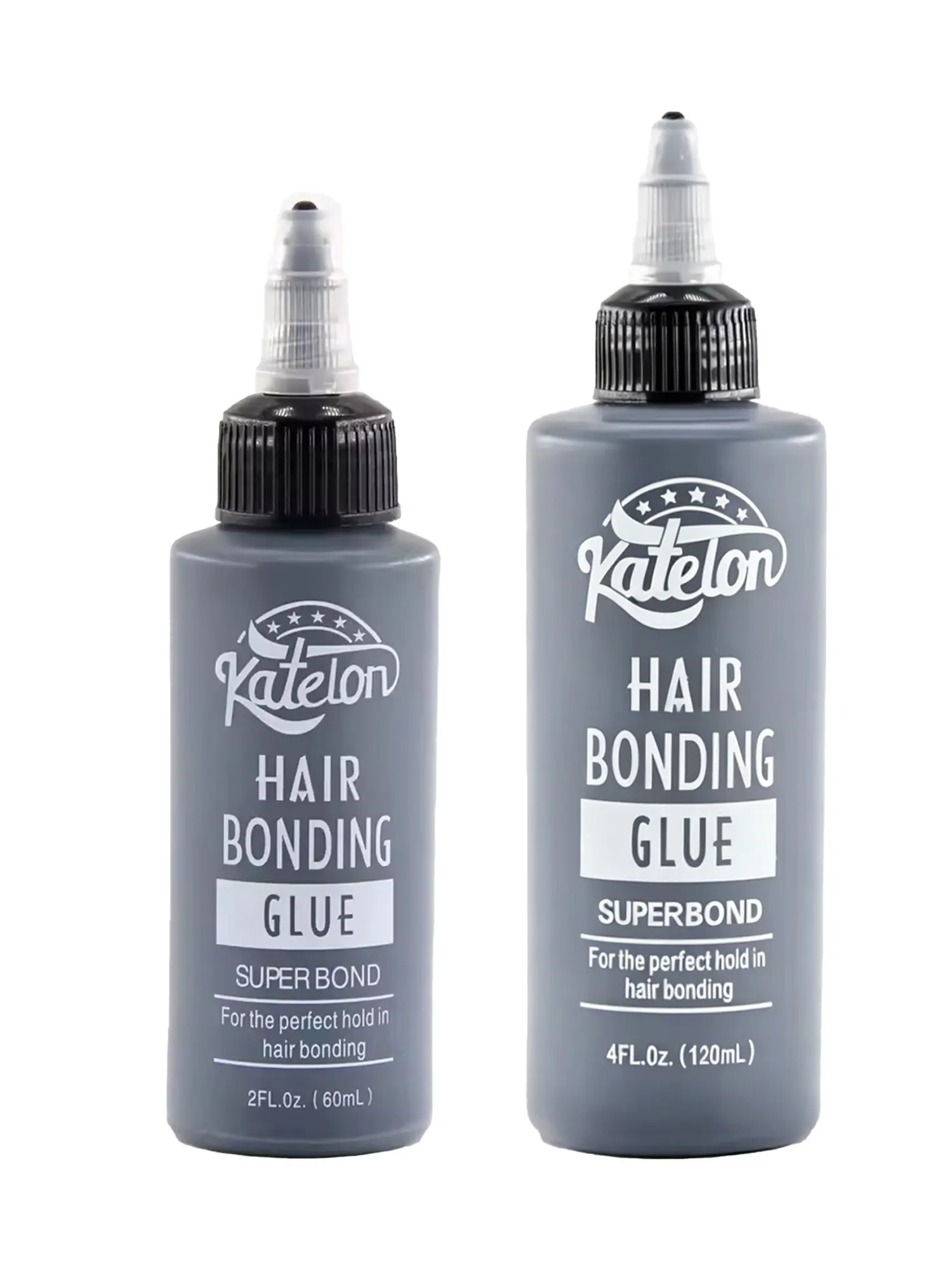 Large Capacity Wig Glue Set, 60ML and 120ML, Strong Waterproof Sweat-Proof Invisible Lace Glue, Professional Hair Salon Tool, Extension Accessories