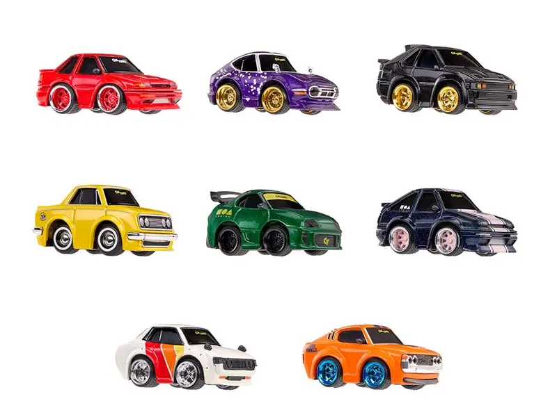 JDM Tuners Series 5 SET OF 8 Diecast 1:64 Scale Models - CarTuned 558675-XX4