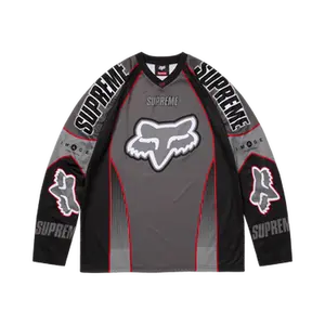 Supreme x Fox Racing DMX Jersey 'Black'