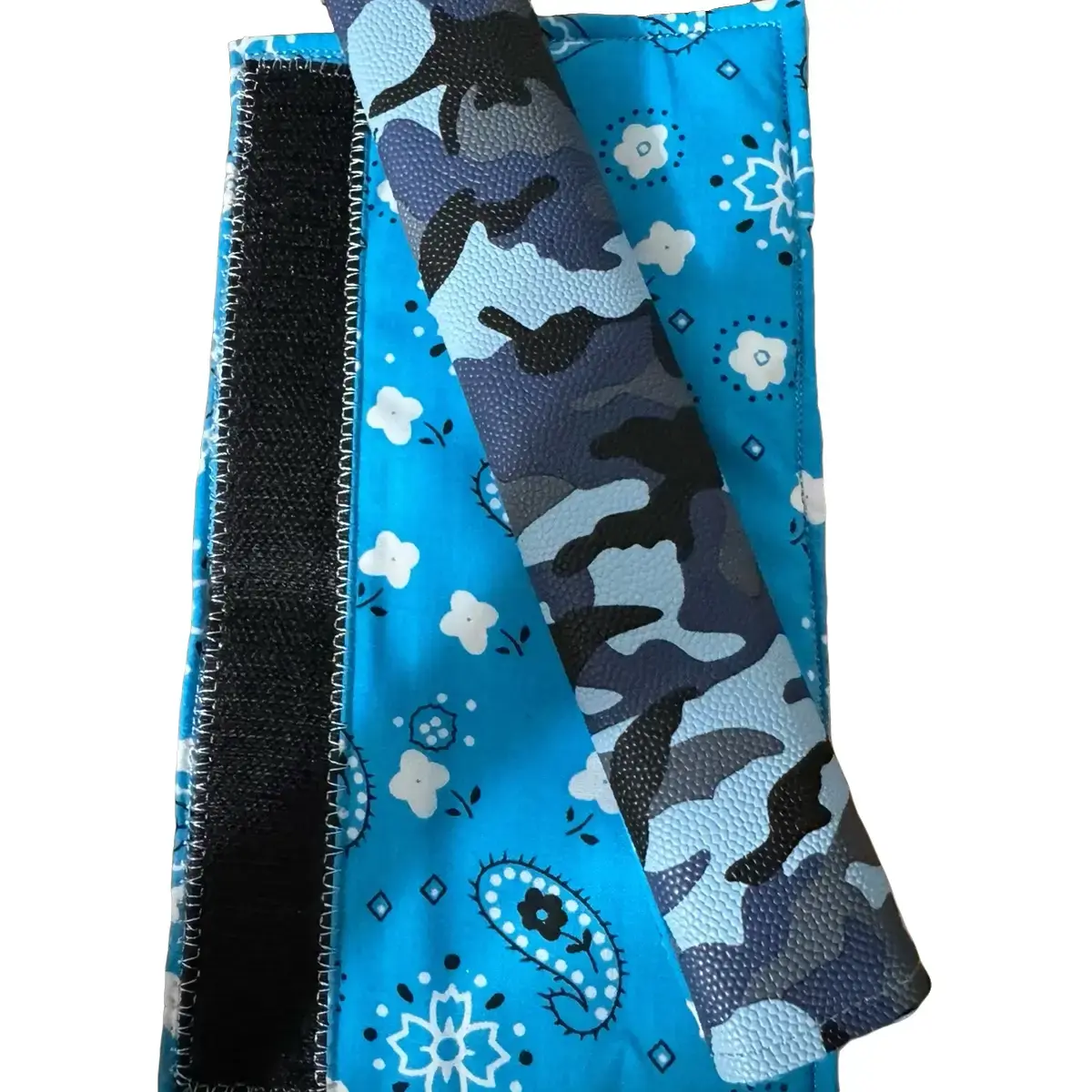 Blue Battle Ready Welding Headbands