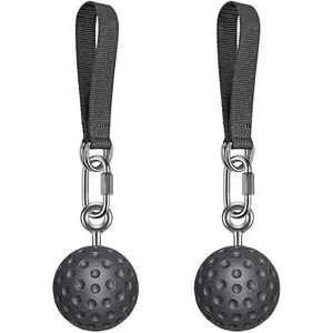 Non-Slip Pull Up Power Balls, Rock Climbing Grips for Strength Training, Forearm and Hand Exerciser for Chin Up Bar, Kettlebell, Barbell, Resistance Band Handles, Home Gym Workout Equipment