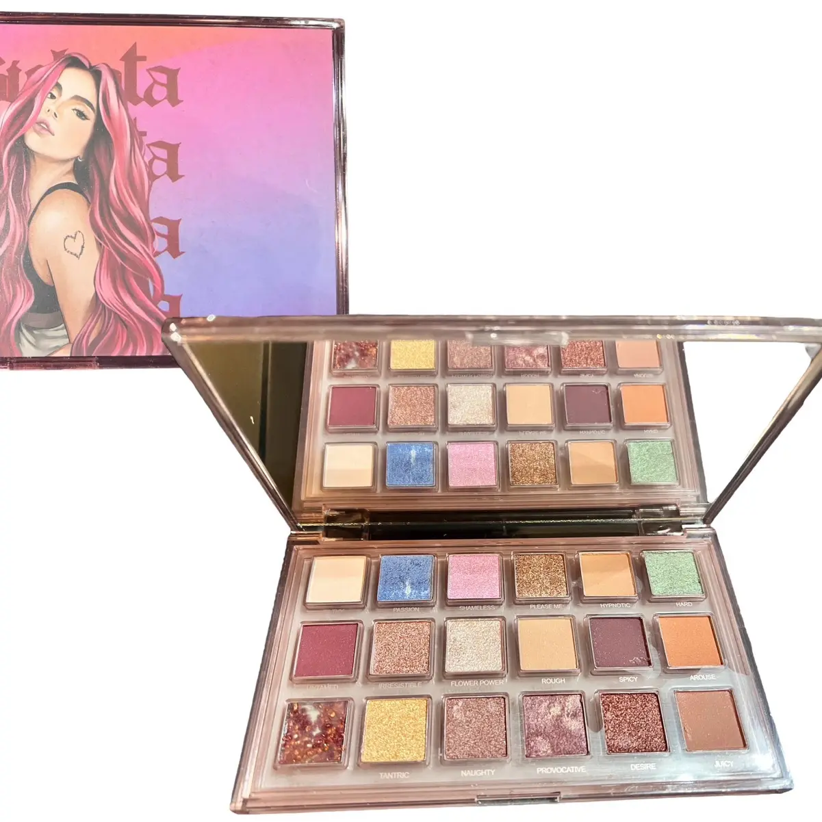 Bella Ultramo Bichota 18 Shimmer Color Palette-Eyeshadow-Cosmetics