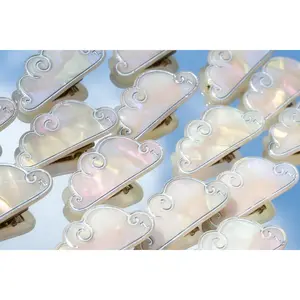 Summer Clouds Barrette Set of 2