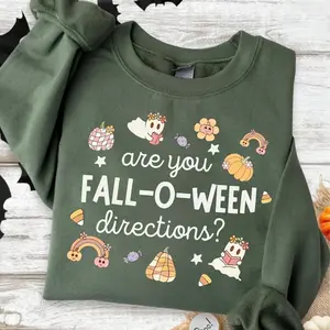 Are You Fall-O-Ween Directions Shirt, Teacher Halloween Shirt, Fall Teacher Shirt, Trick or Teach Shirt, Ghost Teacher Shirt
