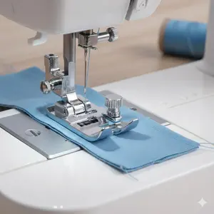 Adjustable Non-Slip Presser Foot for Stretchy Fabrics & Lace | Universal Sewing Tool for DIY Craft, Cotton to Denim | Elastic Fabric Sewing Machine Attachment