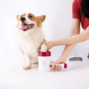 Hot Pet Foot Washing Cup, Dog Paw Cleaning Tool, Semi-Automatic Cat Claw Cleaner, Small and Convenient Pet Supplies, Paws Cleaner