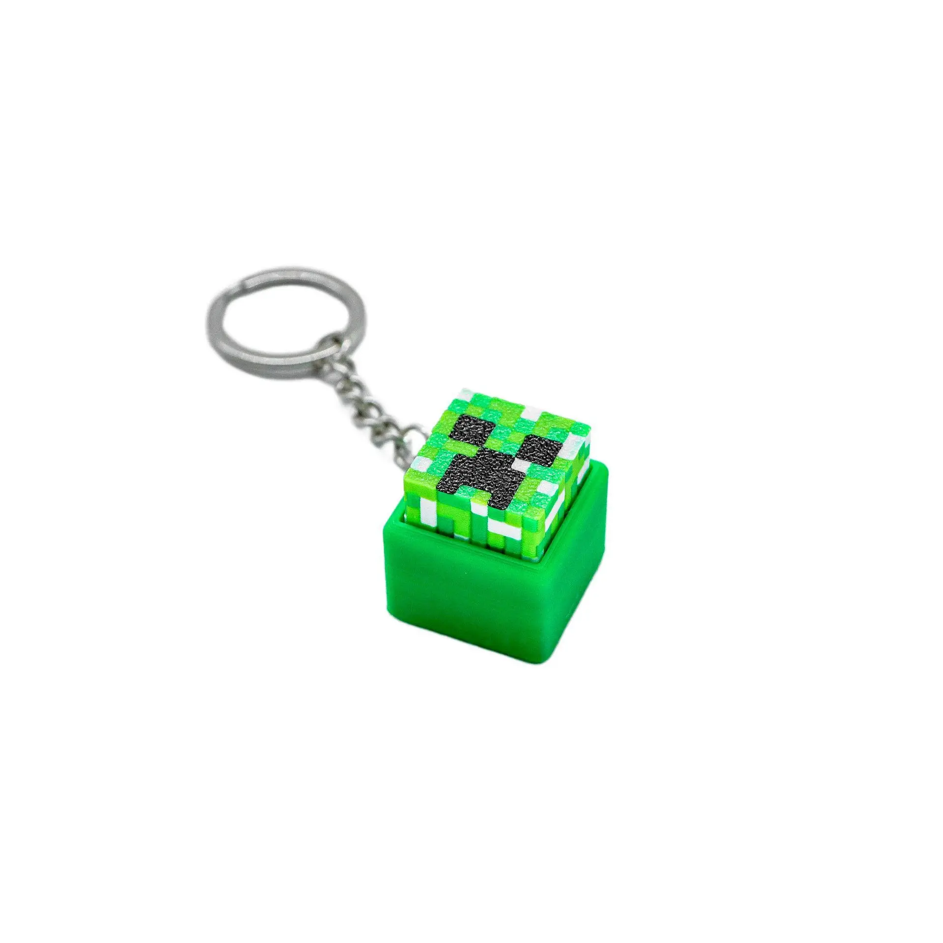 Green Plaid [Keychain + Button]