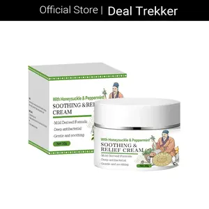 Soothing Relief Cream - Herbal Moisturizer The Spot Cream for Sensitive Skin, Lightweight Hydration & Comfort, Refreshing Daily Skin Care