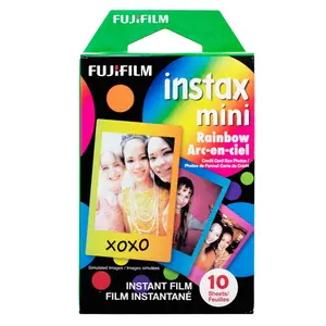 Fujifilm Instax Mini Film (Rainbow / 10 Sheets)