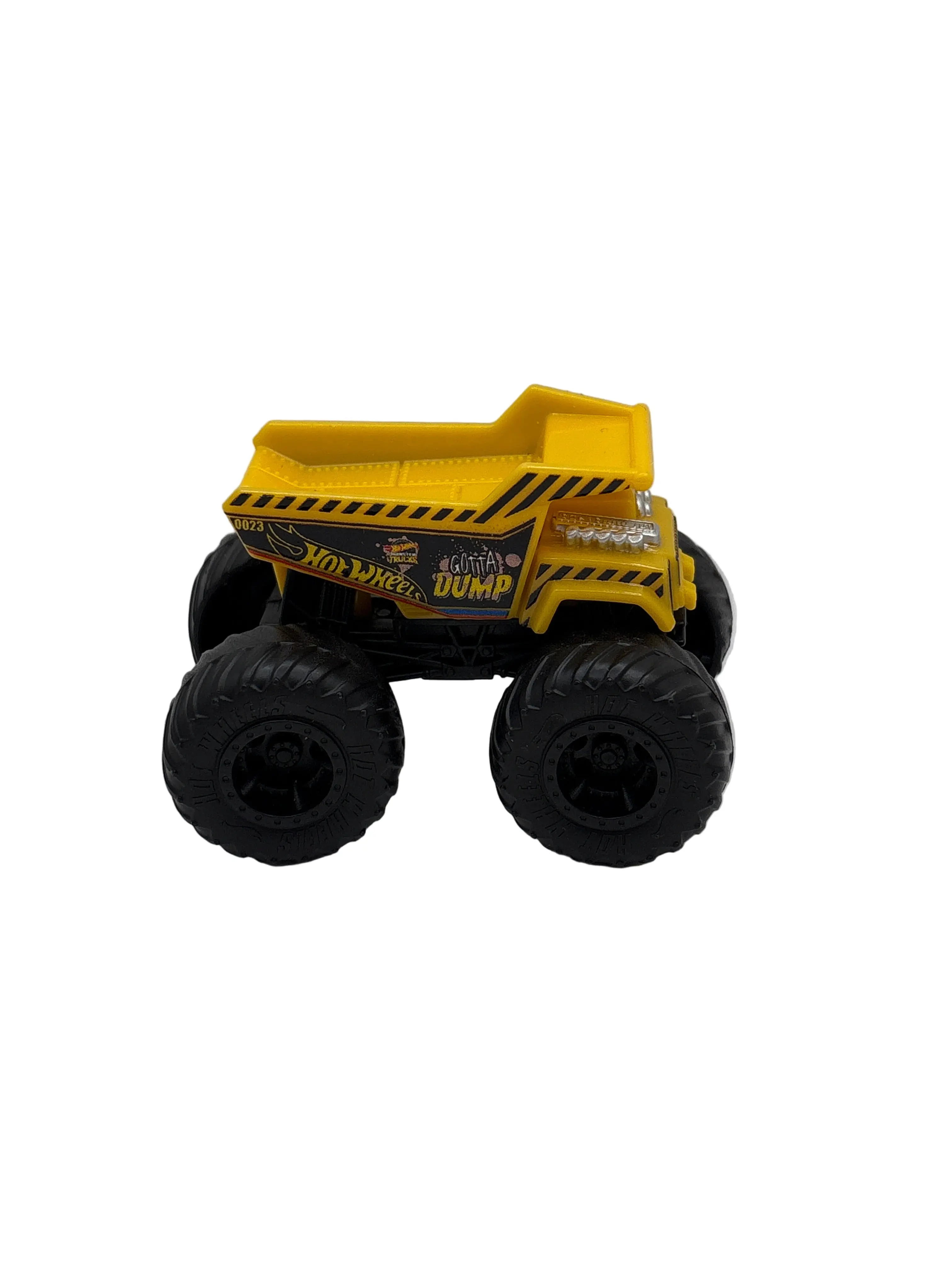 Hot Wheels Dump Truck Monster Truck Diecast yellow