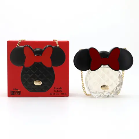 Disney Minnie Mouse Teens Women's 3.4 fl oz EDT Spray - Floral Fruity Scent with Pear, Jasmine, Patchouli, Musk; See product packaging for full ingredient list